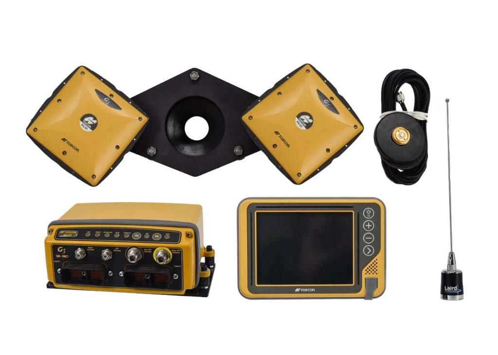 Topcon 3D-MC Machine Control Grader Autos GPS Kit w/ Dual Overige componenten