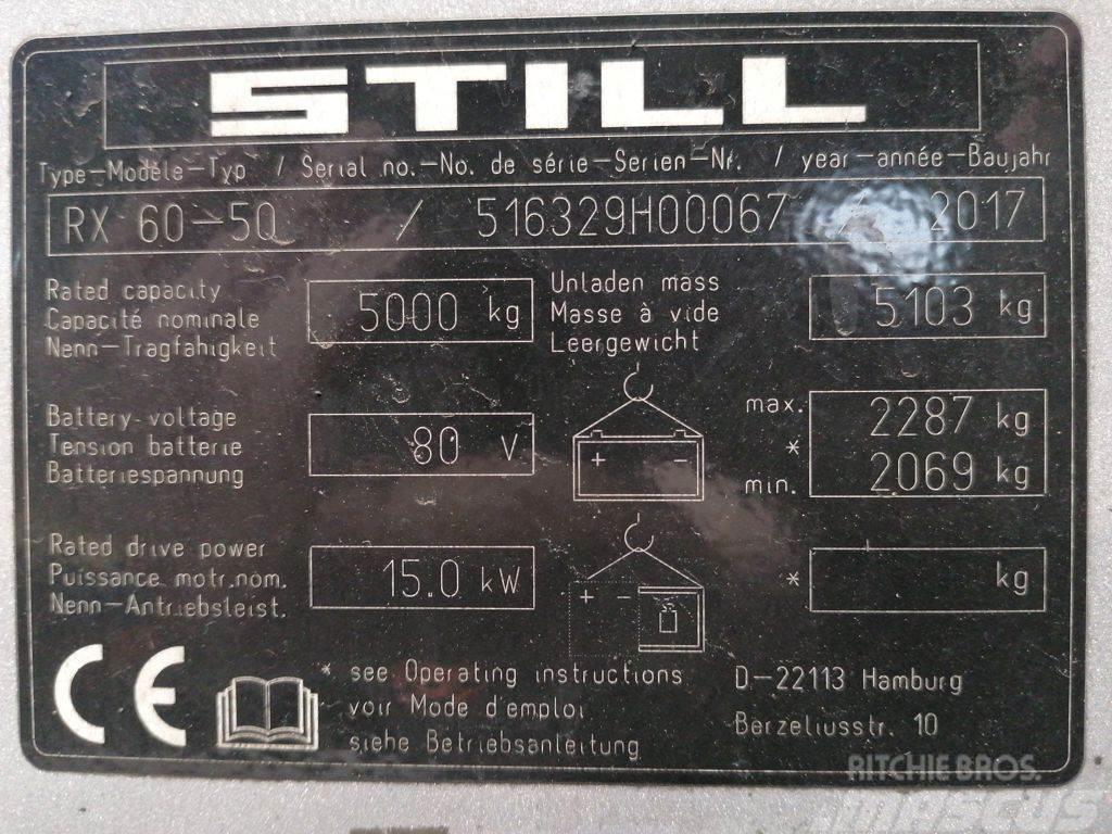 Still RX60-50 Elektrische heftrucks