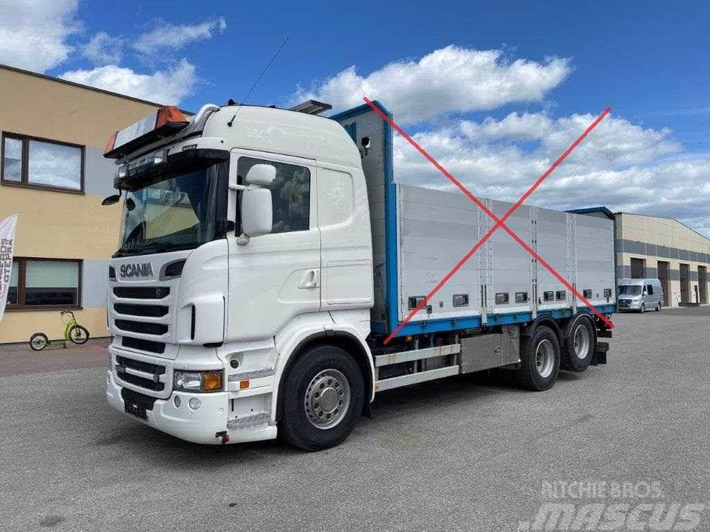 Scania R560 6X2 + RETARDER + HYDRAULICS Chassis met cabine