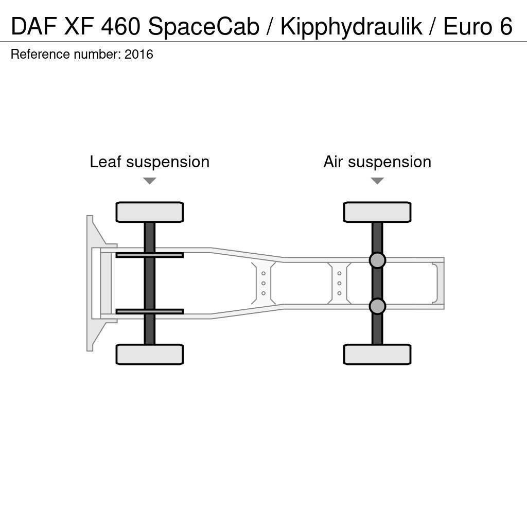 DAF XF 460 SpaceCab / Kipphydraulik / Euro 6 Trekkers