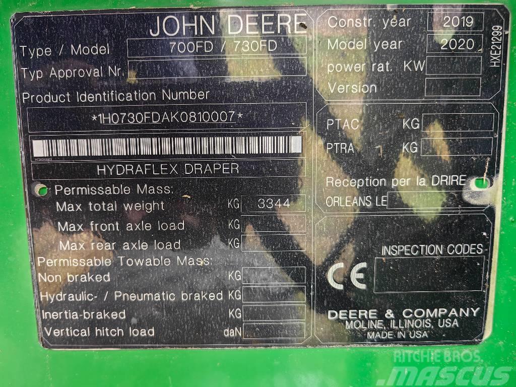 John Deere T 670 i Maaidorsmachines