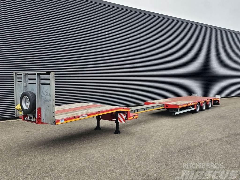 MAX Trailer MAX 100 / FAYMONVILLE / EXTENDABLE / Low loader-semi-trailers