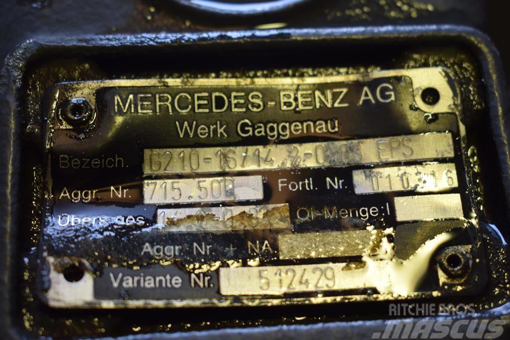 Mercedes-Benz ΣΑΣΜΑΝ ACTROS MP I G210 - 16 Versnellingsbakken