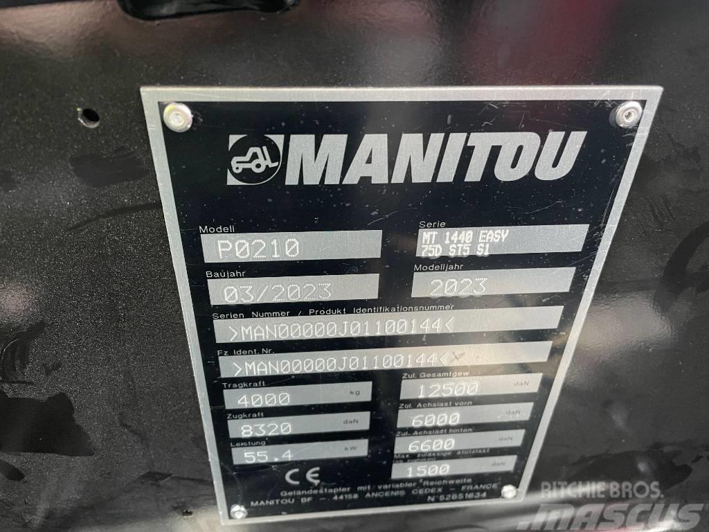 Manitou MT 1440/Telehandler fixed 14 meter 4 tons Verreikers