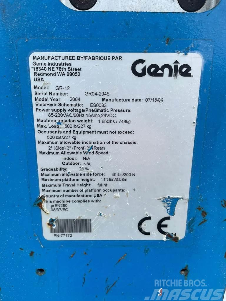 Genie GR-12 | 5.4 METER | 227 KG Andere liften en hoogwerkers