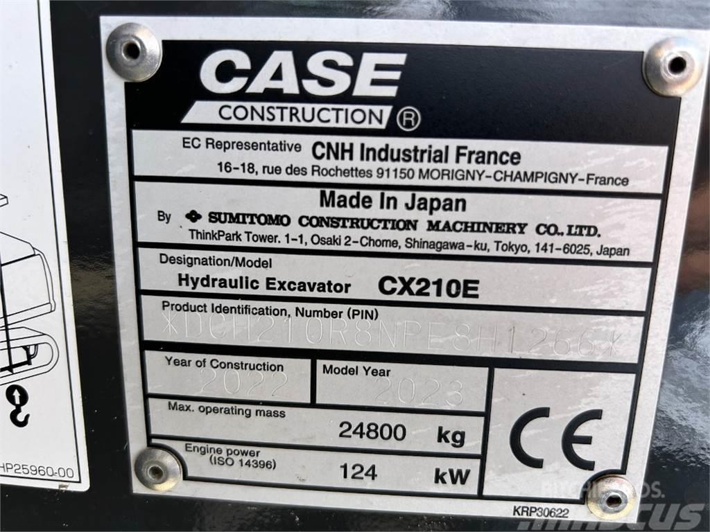 CASE CX 210E - STAGE-V Wielgraafmachines