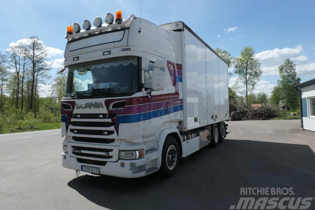 Scania R580lb6x2*4hlb Box body trucks