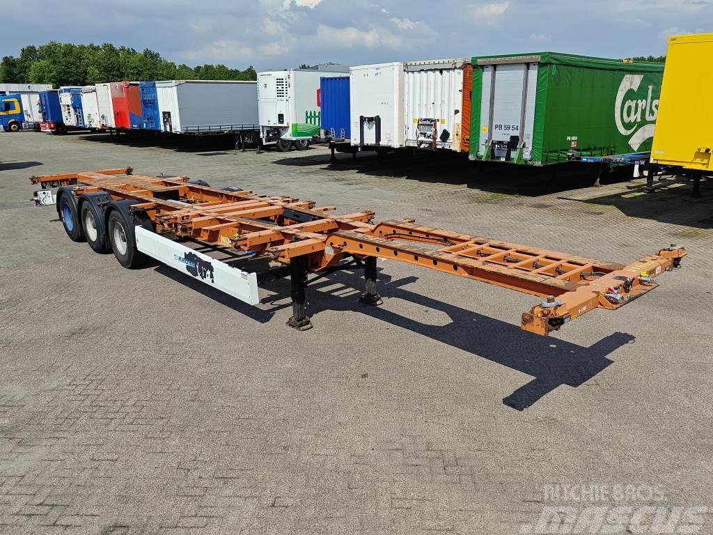 Krone SD 27 3-Assen BPW - LiftAxle - DiscBrakes - 5510kg Containerchassis