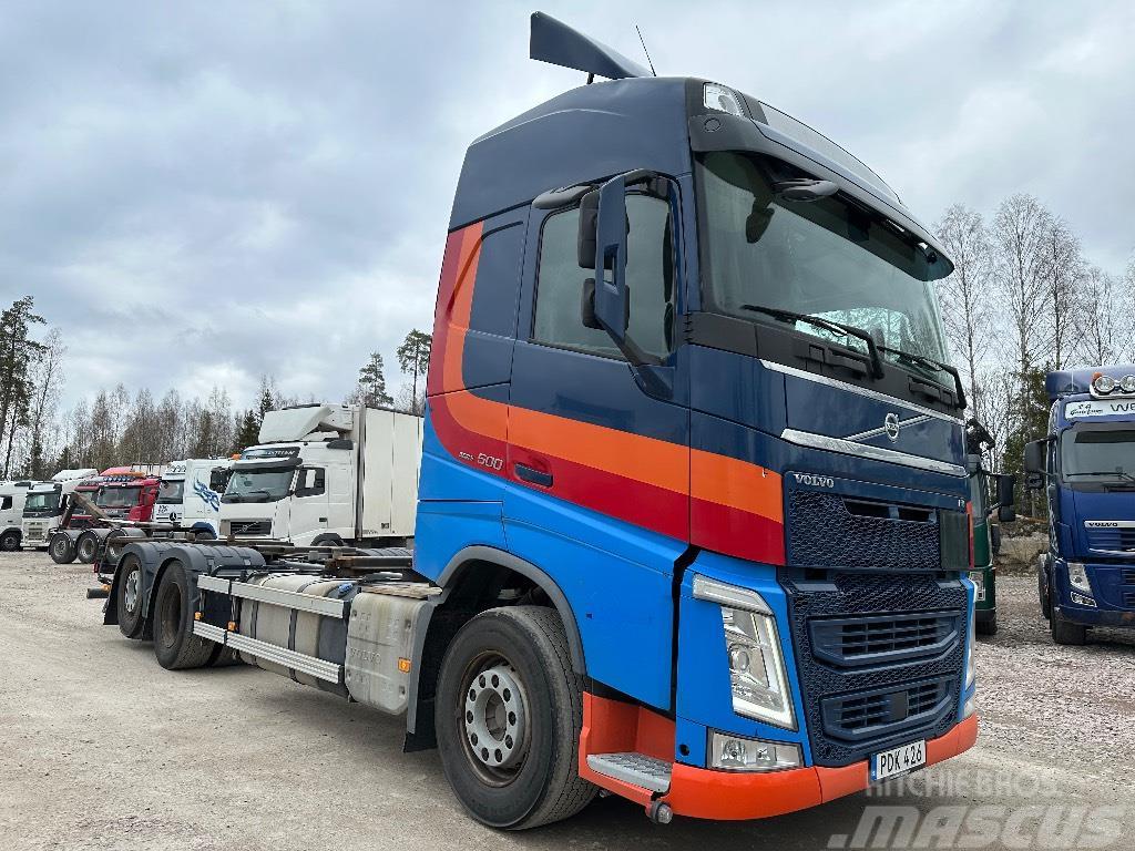 Volvo FH-500 Container Bil chassi Containerchassis