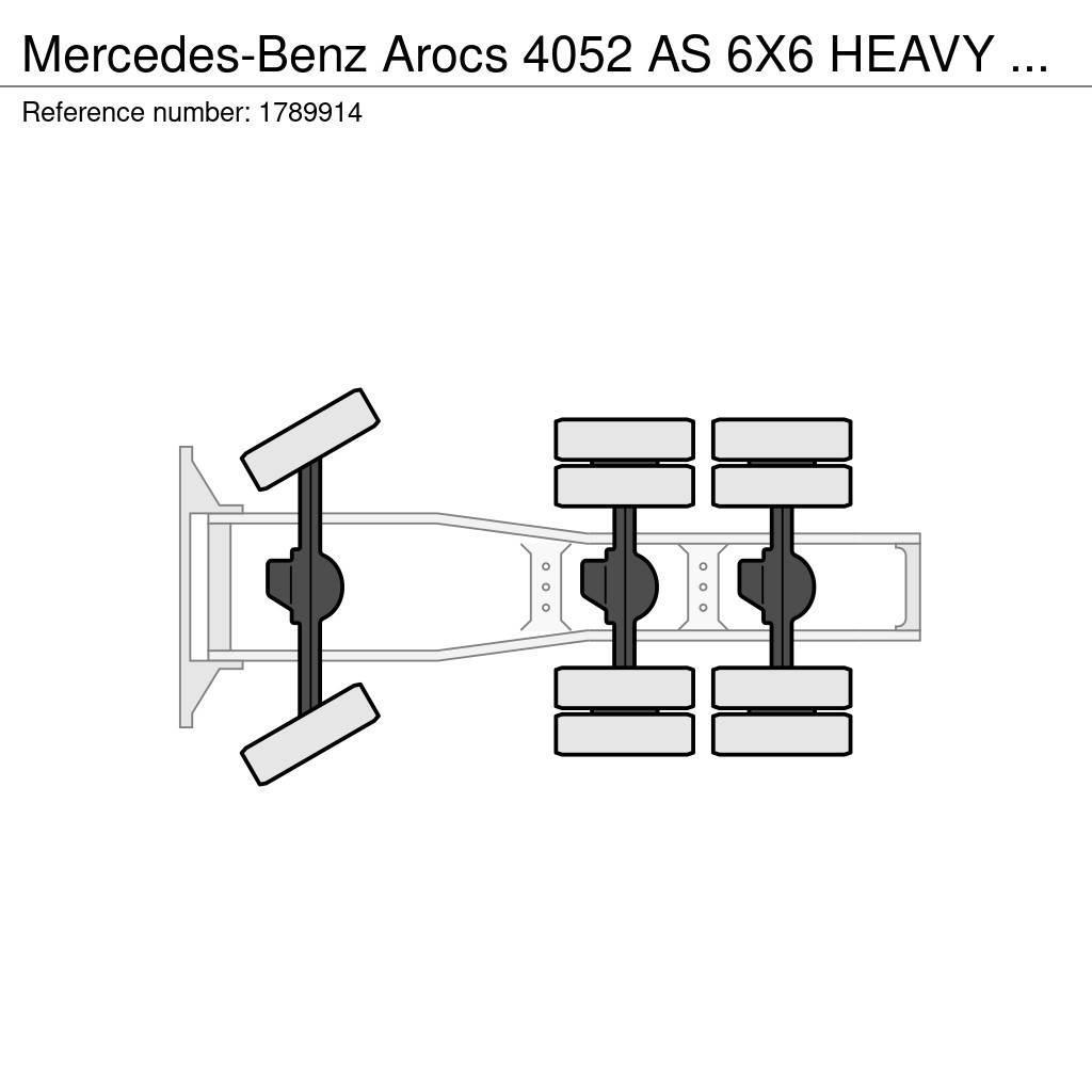 Mercedes-Benz Arocs 4052 AS 6X6 HEAVY DUTY TRACTOR NEW !!! 2X IN Trekkers