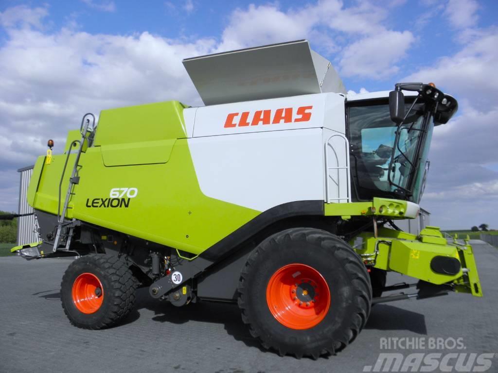 CLAAS Lexion 670 2015 Rok, Stan Idealny Maaidorsmachines