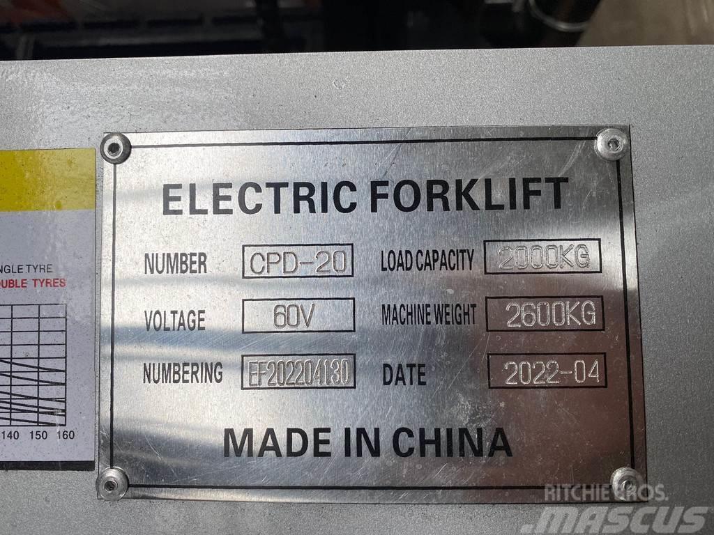EasyLift CPD 20 Forklift - 2.000 kg loading cap. Heftrucks overige