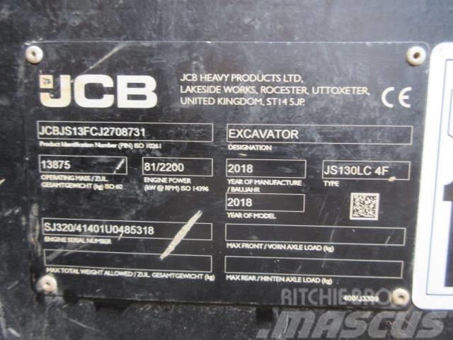 JCB JS130LC Plus+ Rupsgraafmachines