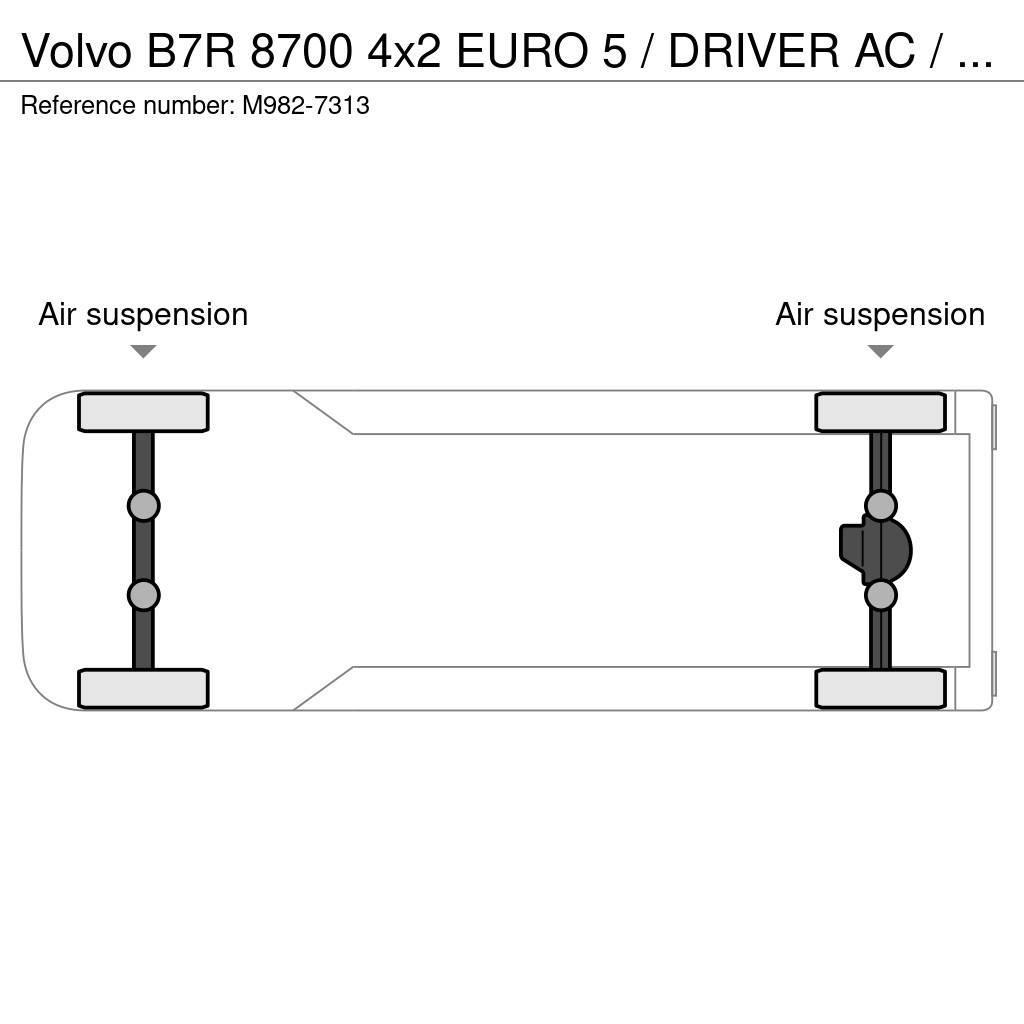 Volvo B7R 8700 4x2 EURO 5 / DRIVER AC / AUXILIARY HEATIN Stadsbus