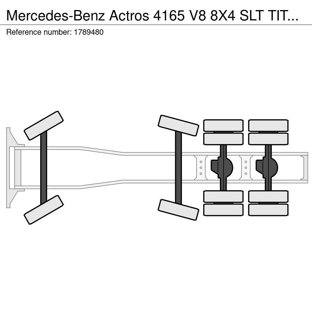 Mercedes-Benz Actros 4165 V8 8X4 SLT TITAN HEAVY DUTY TRACTOR / Trekkers