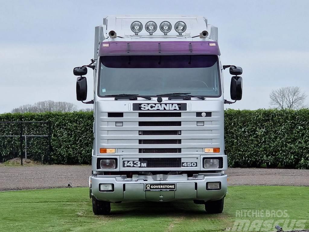 Scania R143-450 V8 4x2 - Oldtimer - Retarder - PTO/Hydrau Trekkers
