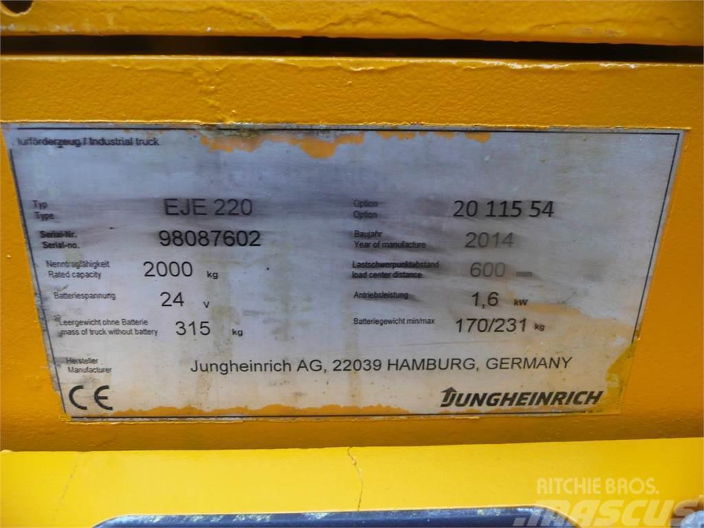 Jungheinrich EJE 220 Electro-pallettrucks