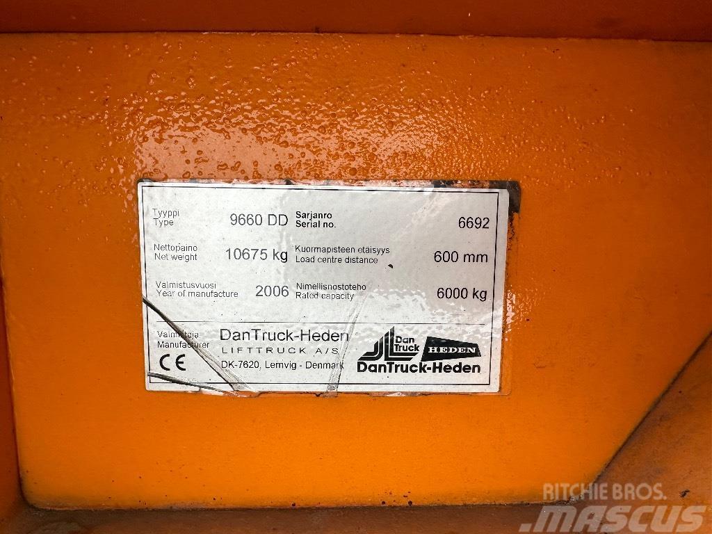 Dantruck 9660 DD Diesel heftrucks