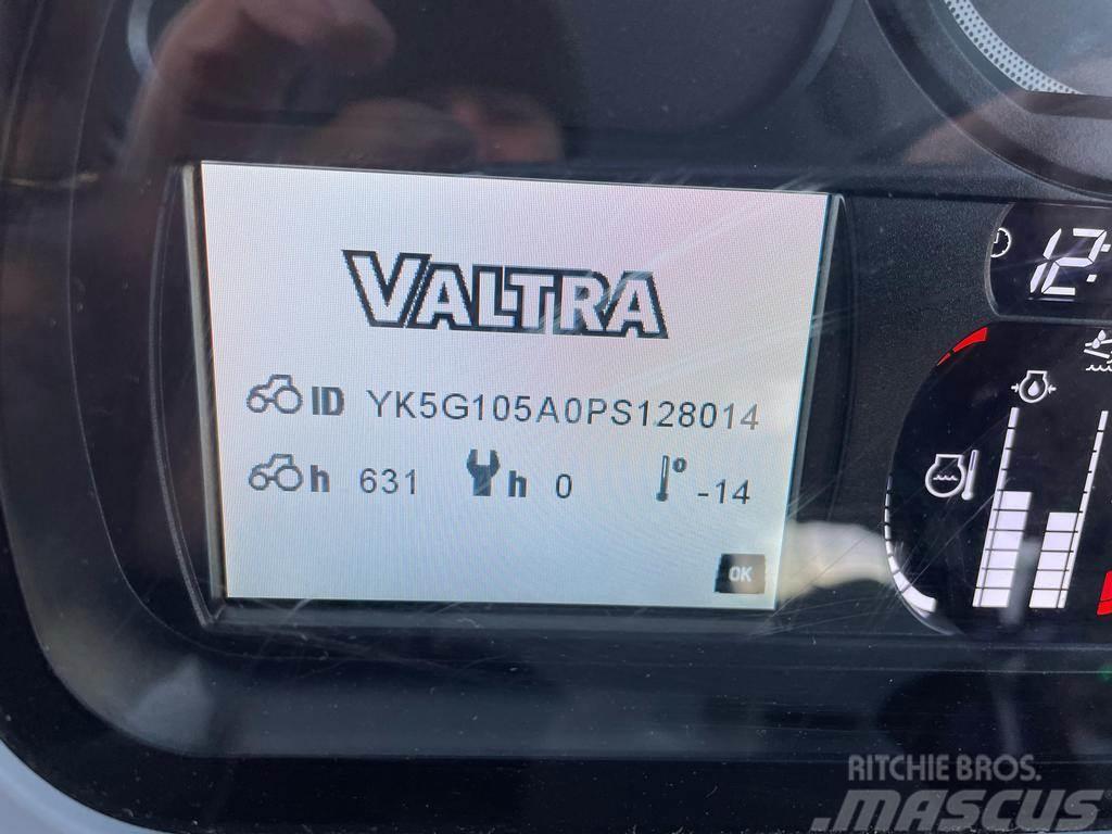 Valtra G 105 + G4 ETUKUORMAIN Tractoren