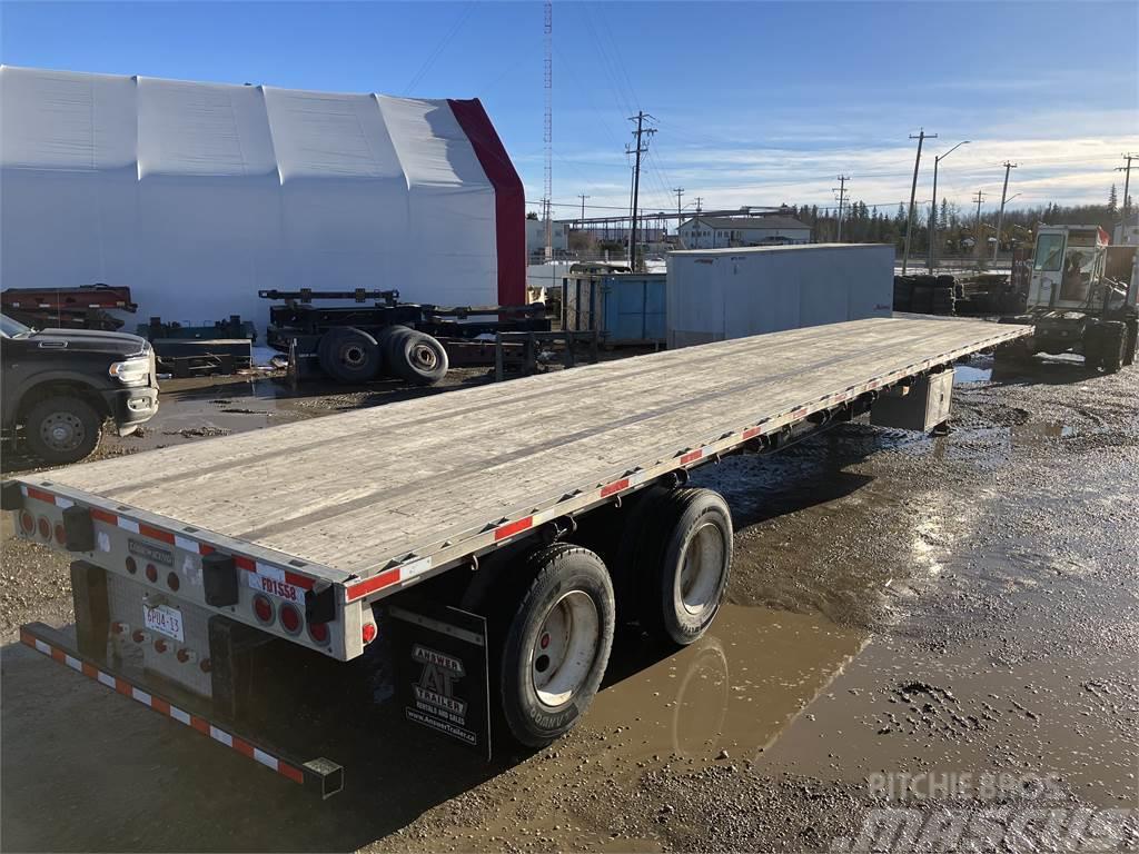 Lode King 48' Tandem Flat Deck/Highboy Steel/Aluminum Combo Vlakke laadvloeren