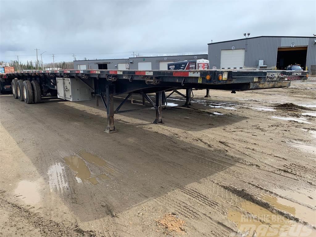 Lode King 53' Tridem Flat Deck/Highboy Vlakke laadvloeren
