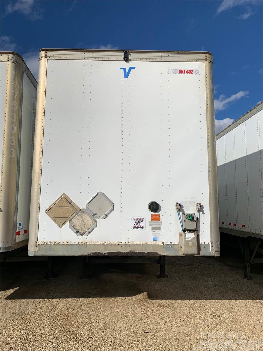  Vangaurd 53' Tandem Dry Van Gesloten opbouw trailers