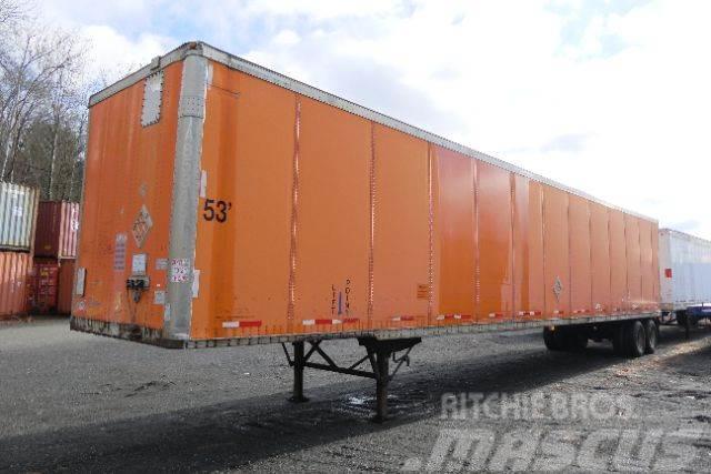 Wabash Dry Van Gesloten opbouw trailers