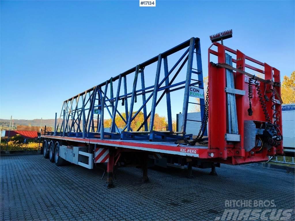 Kel-Berg Rett Semi-trailer with extension and hydraulic ste Overige opleggers
