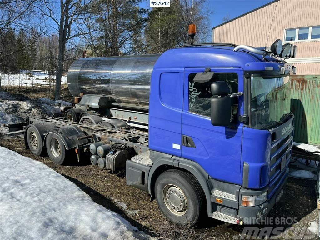 Scania R164 6X2 Chassi Chassis met cabine