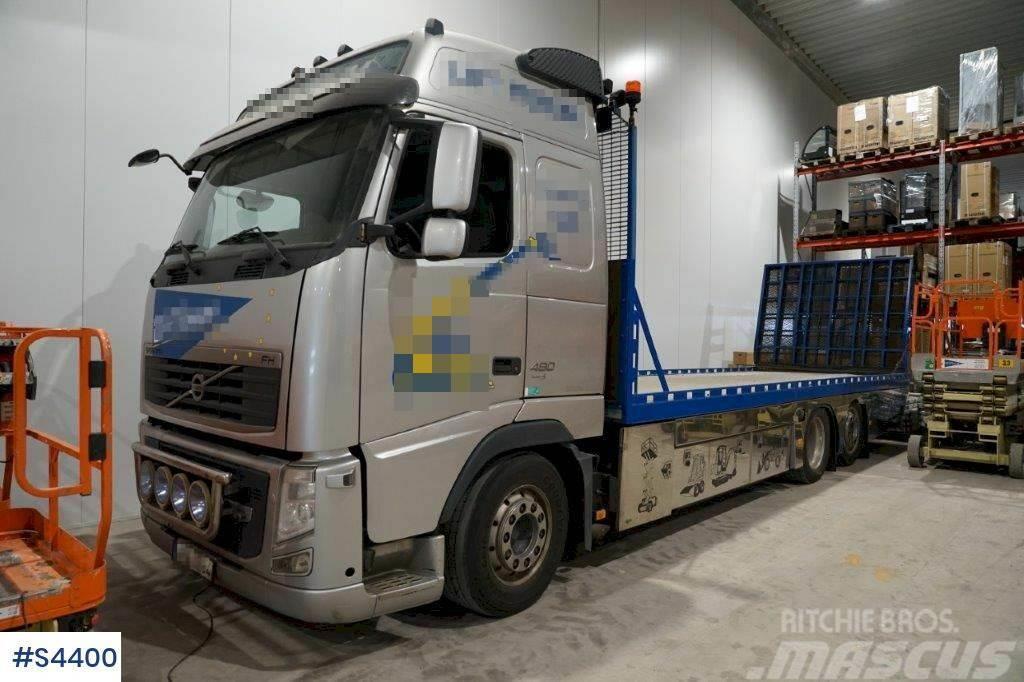 Volvo FH480 6x2 Truck with flatbed Platte bakwagens