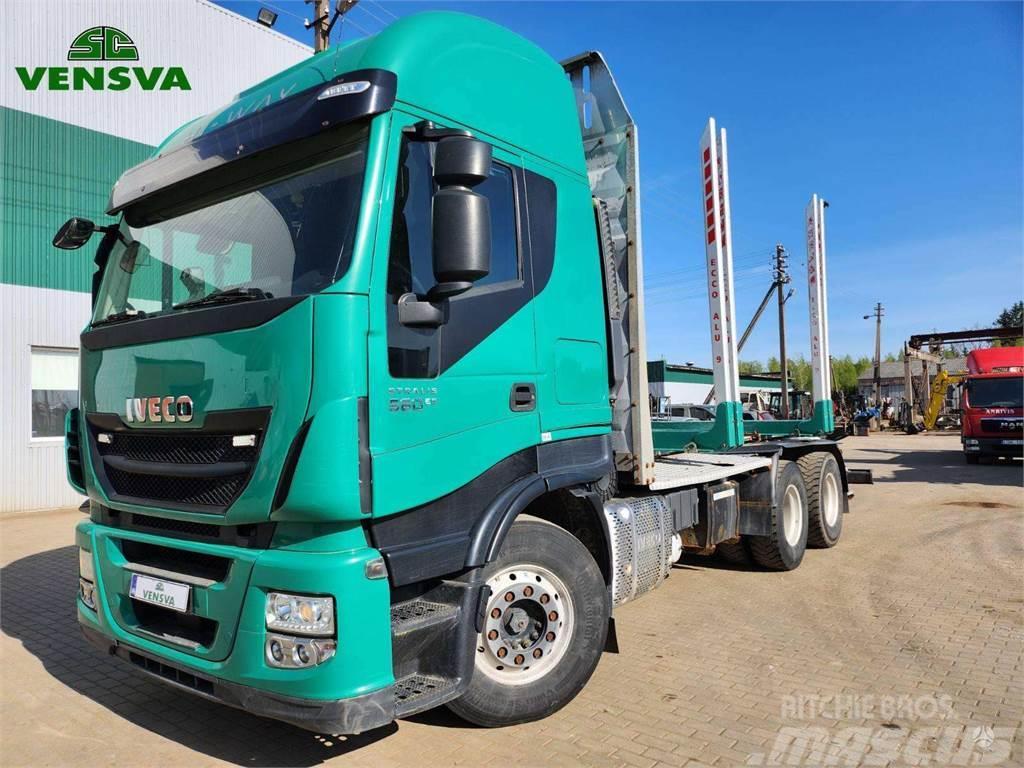 Iveco STRALIS 560 6x4 Chassis met cabine