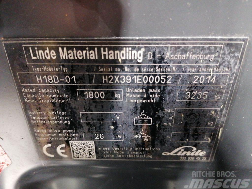 Linde H18D-01 Diesel heftrucks