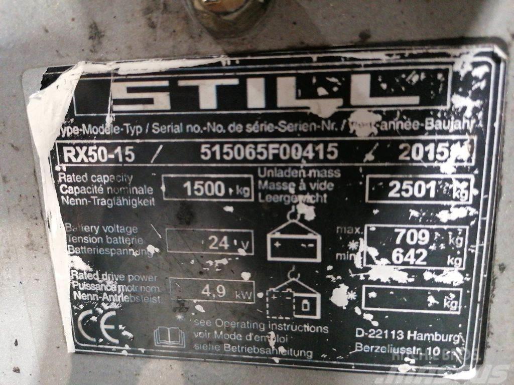 Still RX50-15 Elektrische heftrucks