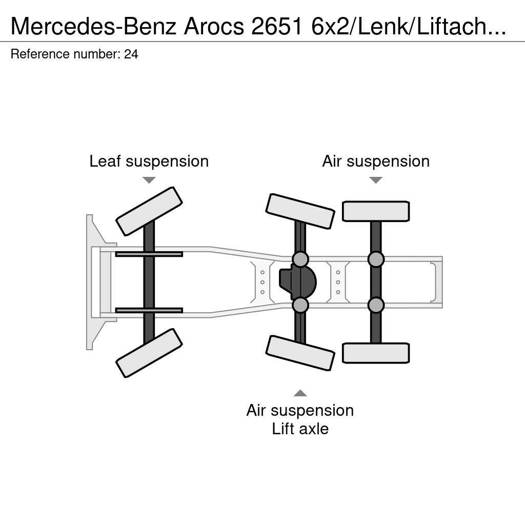 Mercedes-Benz Arocs 2651 6x2/Lenk/Liftachse/ Eu6/282 tkm Trekkers