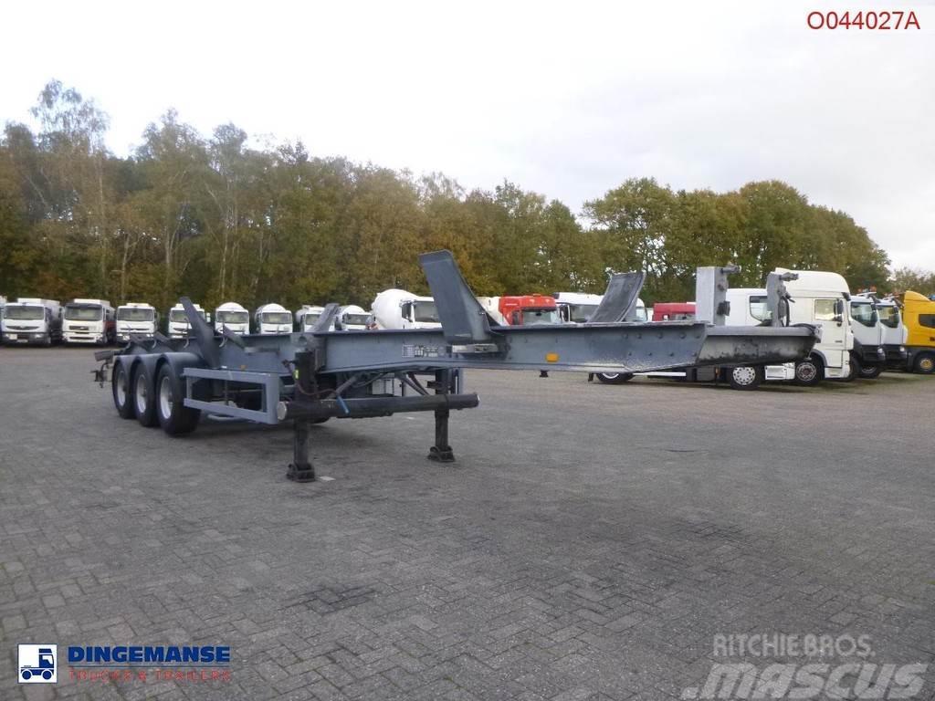  filiat 3-axle tank trailer chassis incl supports Tankopleggers