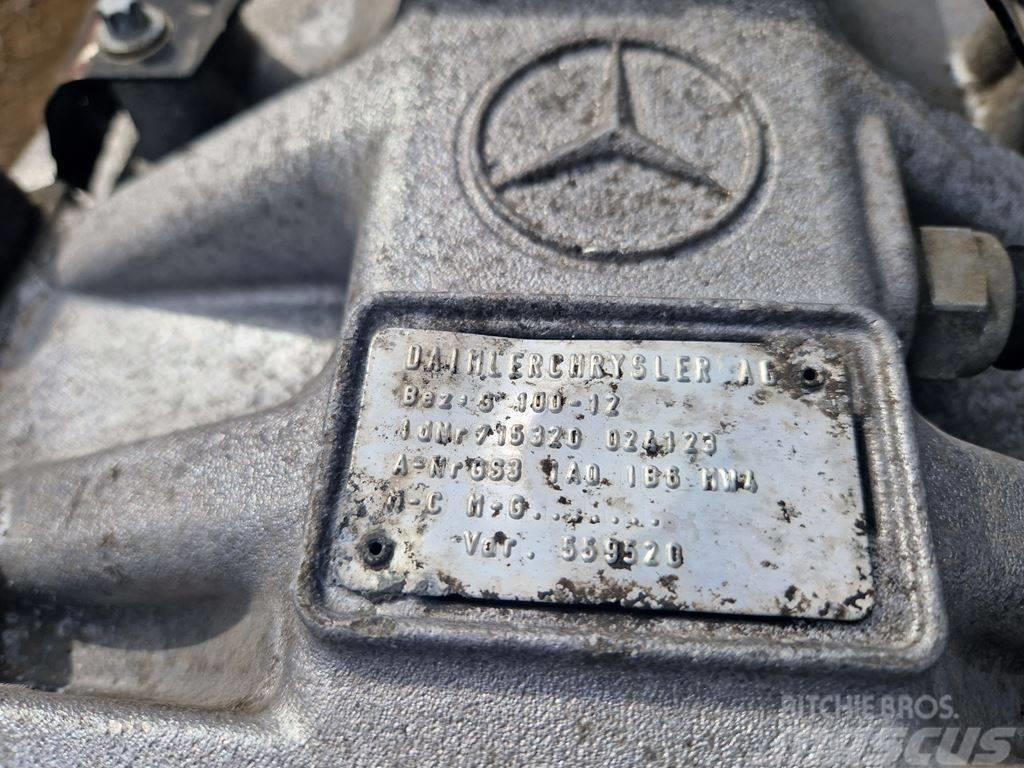 Mercedes-Benz ΣΑΣΜΑΝ  ATEGO G 100-12 ΕΠΙΣΚΕΥΑΣΜΕΝΟ Versnellingsbakken