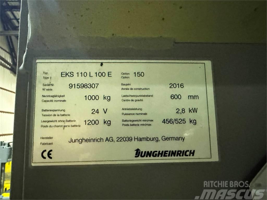 Jungheinrich Jungheirnich EKS 110L - BJ. 2016 - 1.000kg - 1.000 Minigraafmachines < 7t