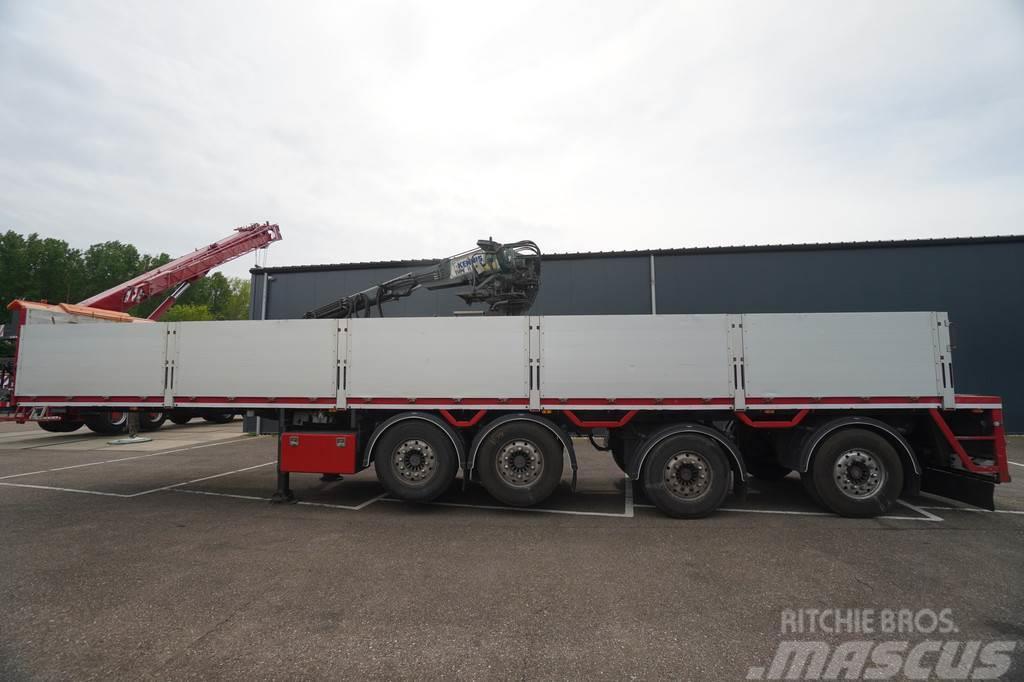 Kennis 4 AXLE STONE TRANSPORT TRAILER WITH KENNIS 11000-R Other semi-trailers