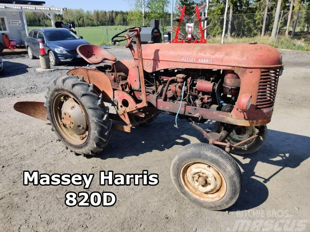 Massey Ferguson Harris 820D traktori - Harvinainen - Rare - VIDEO Tractoren