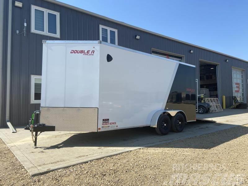  Double A Ruger Series 7' X 16' Cargo Trailer Doubl Gesloten opbouw trailers