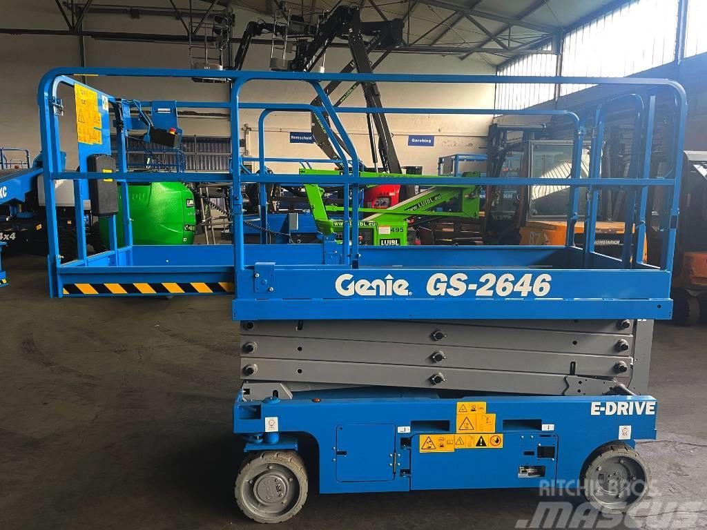 Genie GS 2646 E-Drive, 10m, new, in stock, warranty Schaarhoogwerkers