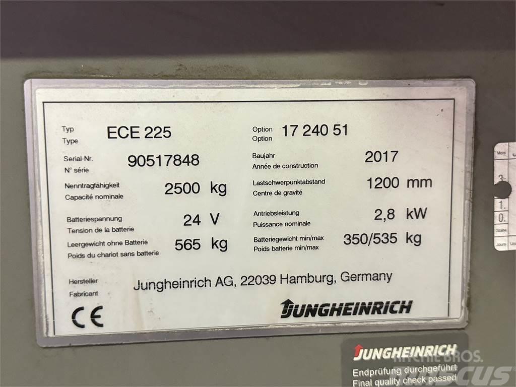 Jungheinrich ECE 225 - BJ. 2017 - NUR 3.703 - SONDERPREIS Minigraafmachines < 7t