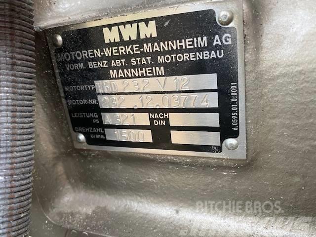 MWM TBD 232 V12 Diesel generatoren