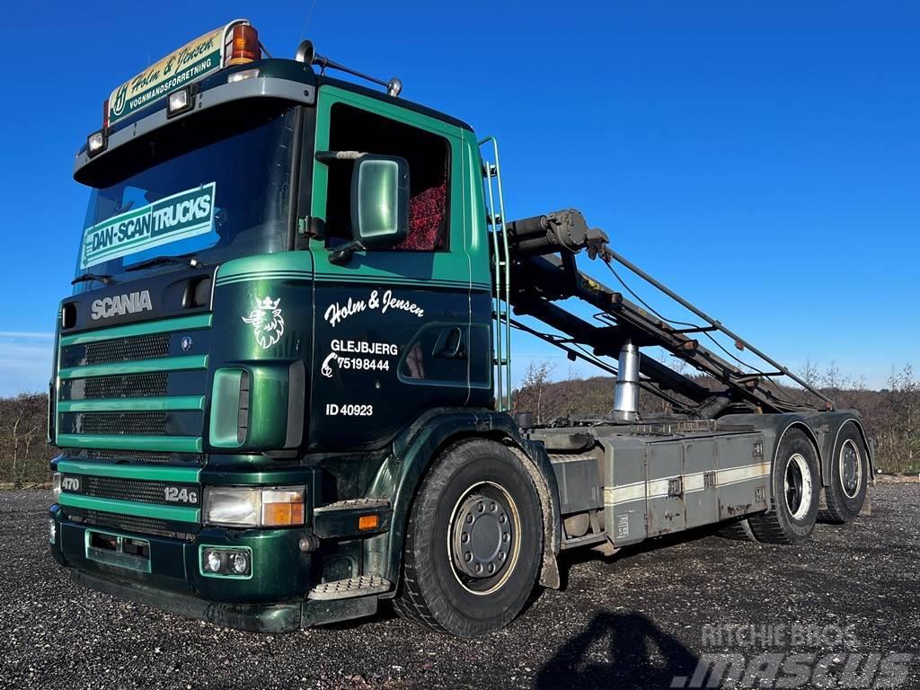 Scania R470 6x2*4 Kran beslag Vrachtwagen met containersysteem