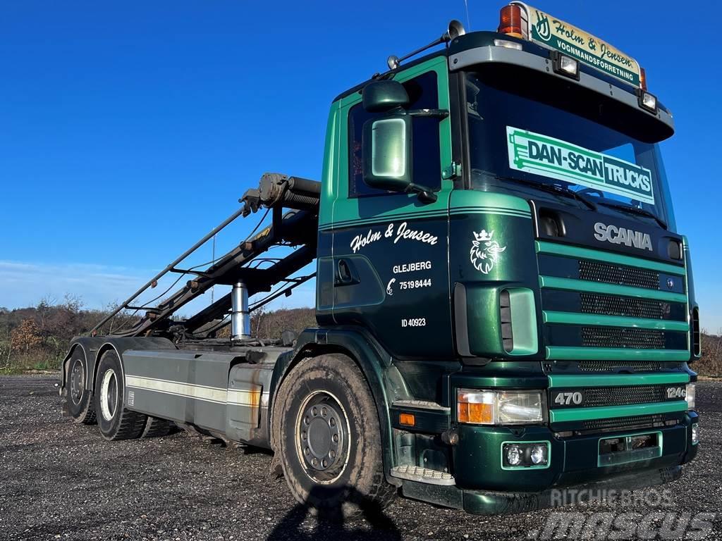 Scania R470 6x2*4 Kran beslag Vrachtwagen met containersysteem