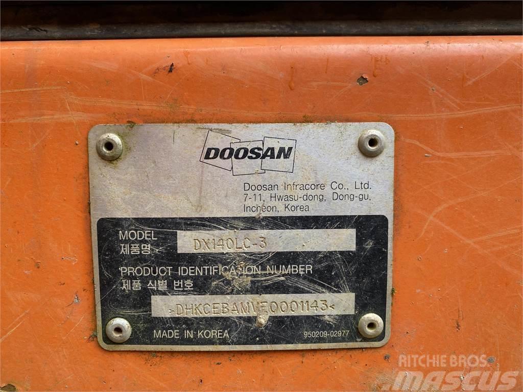 Doosan DX140 LC-3 Rupsgraafmachines