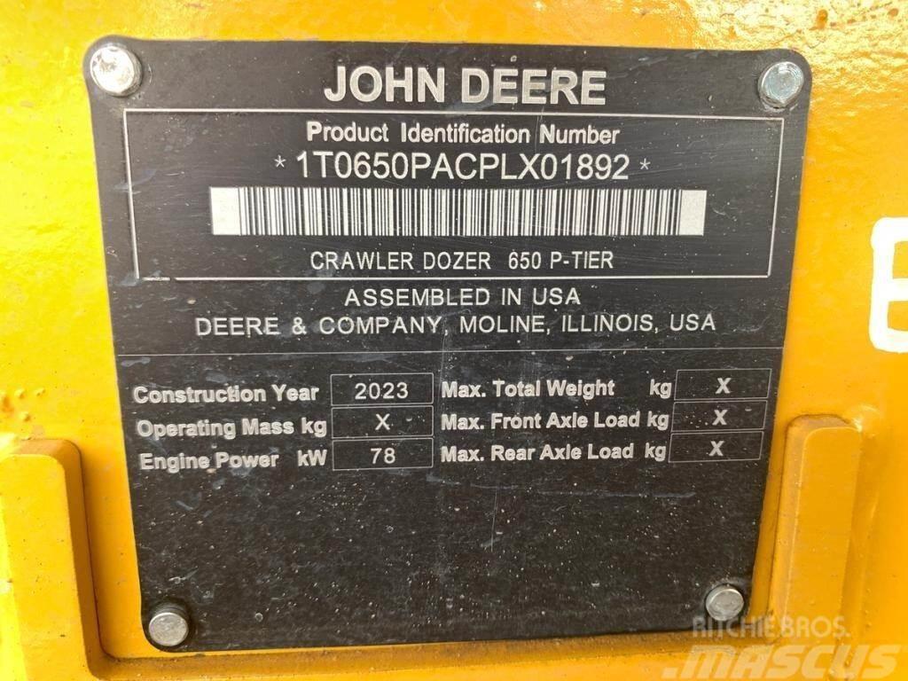 John Deere 650P LGP Rupsdozers
