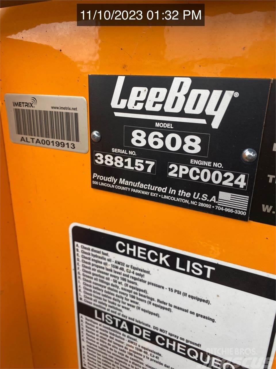 LeeBoy 8608 Asfaltafwerkmachines