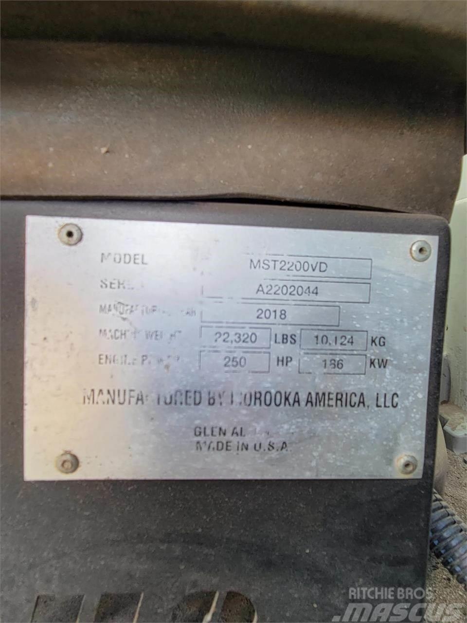 Morooka MST2200VD Rupsdumpers