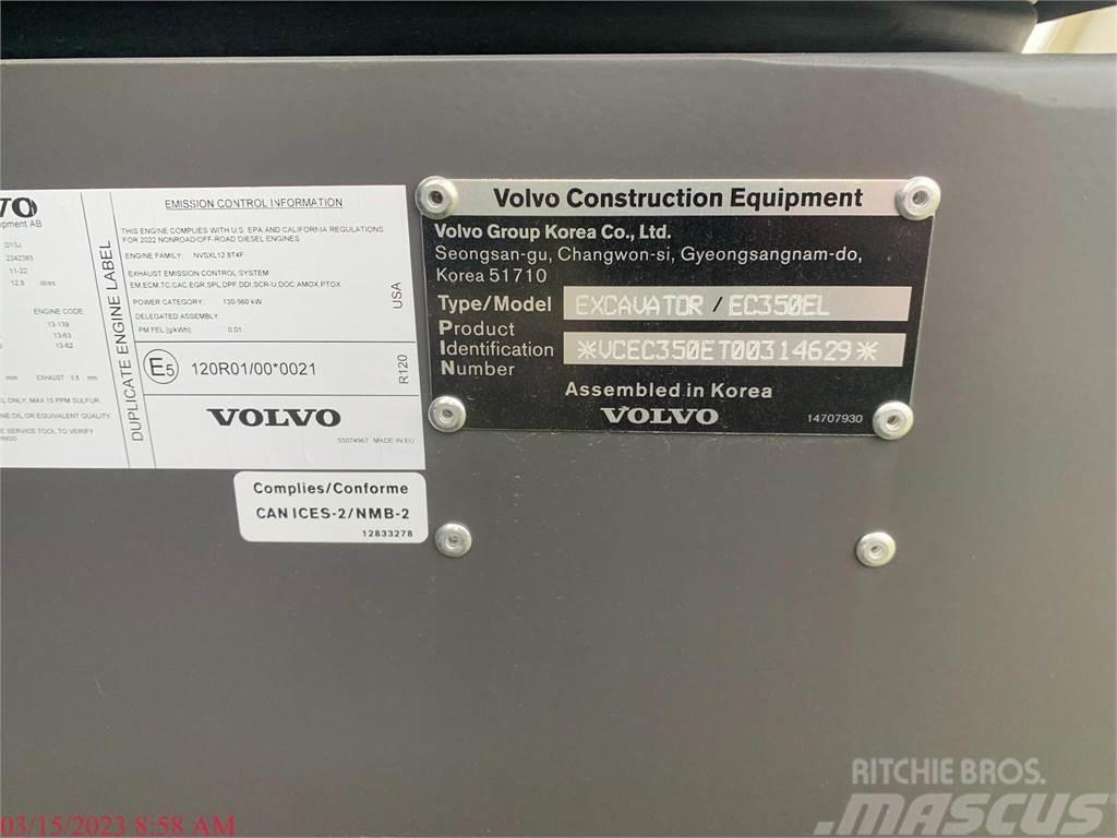Volvo EC350EL Rupsgraafmachines